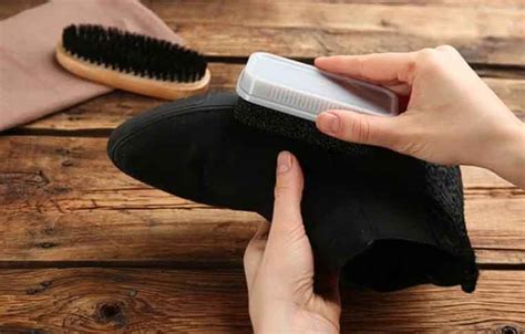 fake suede shoes stretch|how to soften suede shoes.